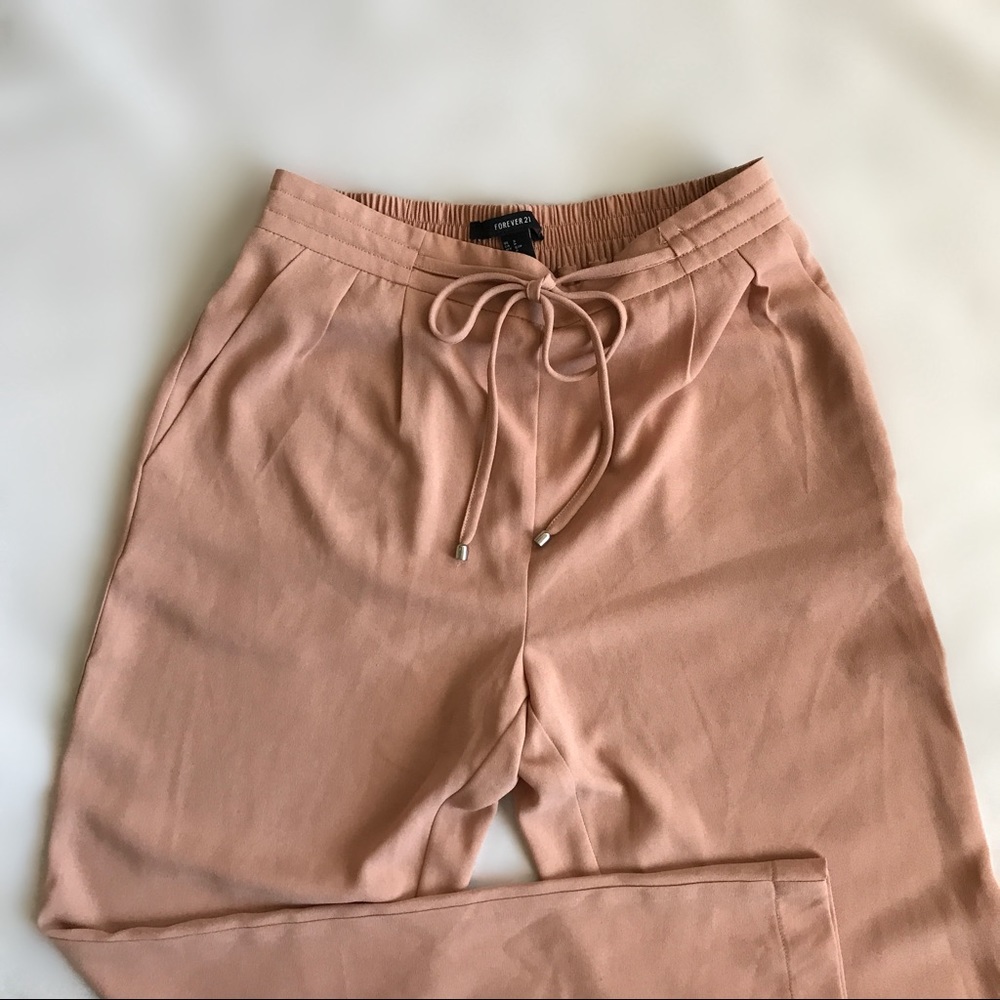 Self Tie Loose Dress Pants